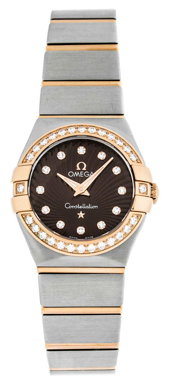 OMEGA Watches CONSTELLATION 24MM BRN DIAL DIA WOMEN'S WATCH 123.25.24.60.63.001 - Click Image to Close